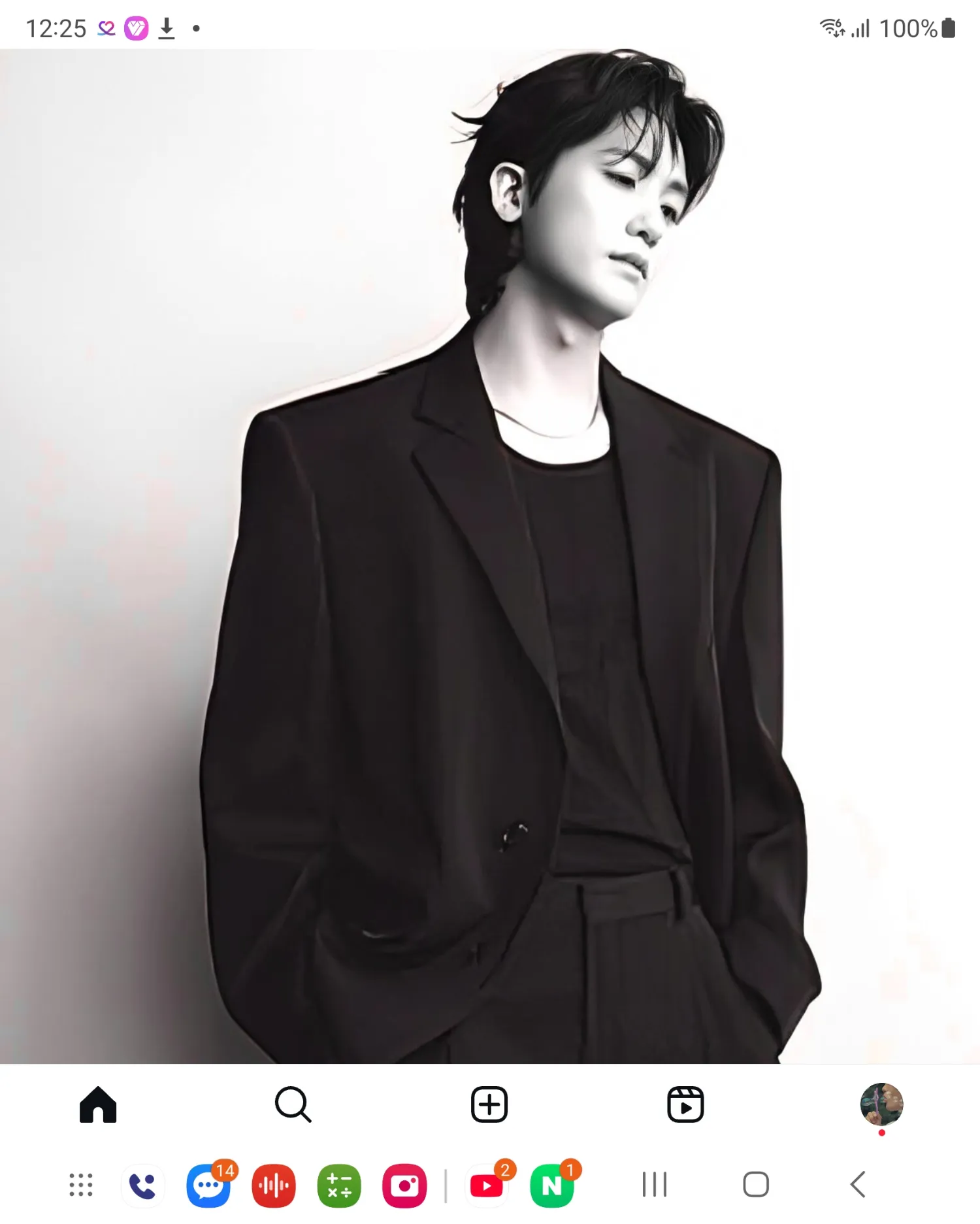 Behind-the-scenes cut of Park Hyungsik