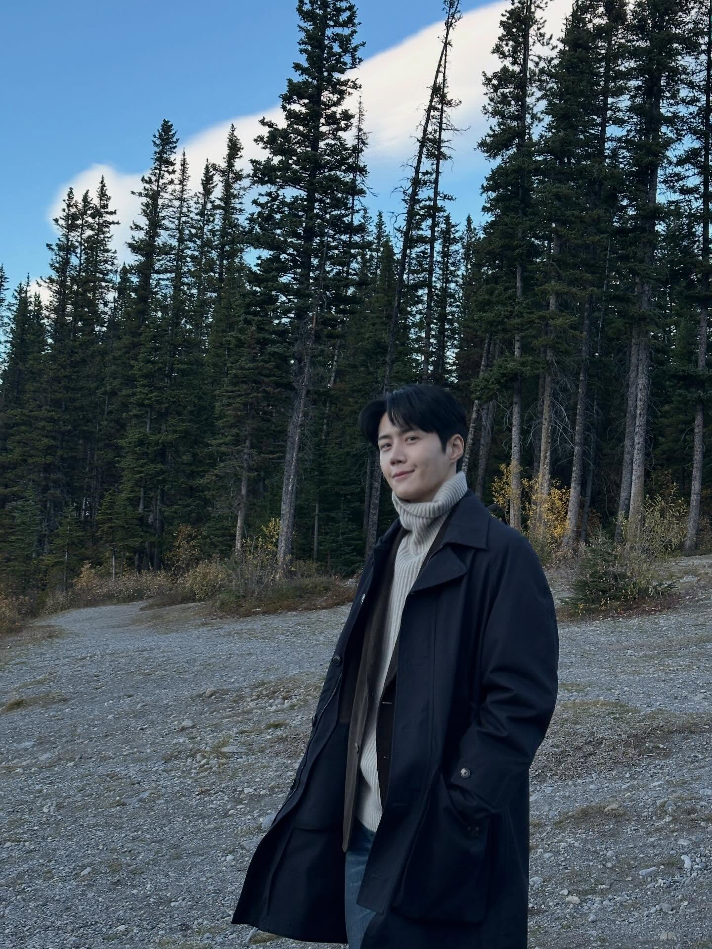 A moment captured by a fan of Kim Seonho