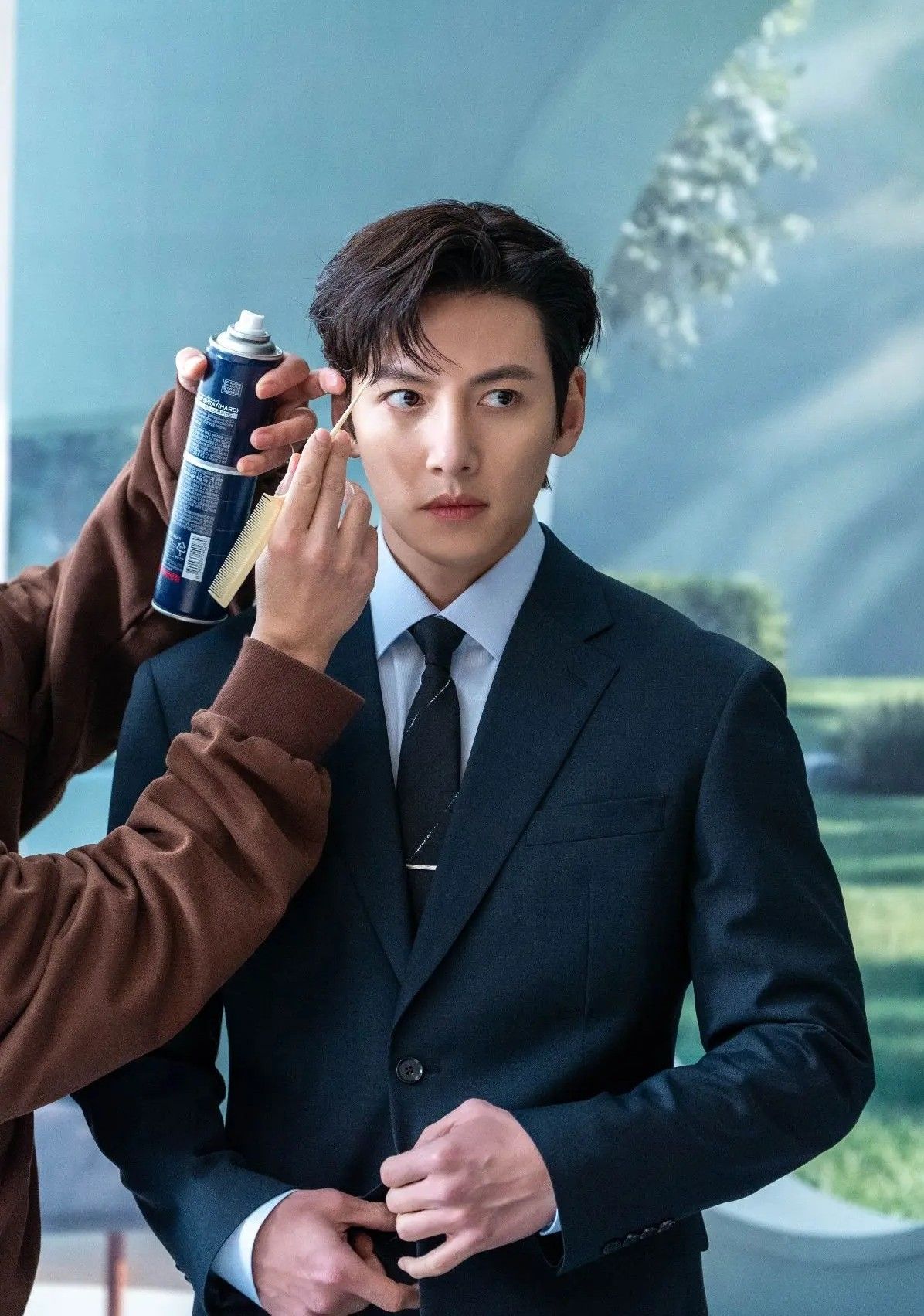 チ・チャンウクのビハインドカット