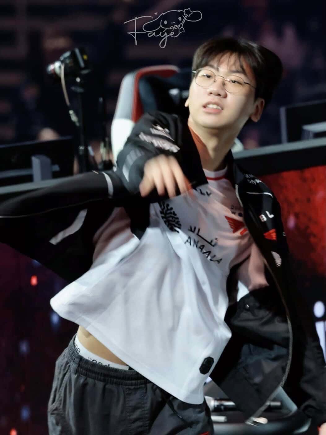 粉丝拍下的Doran瞬间