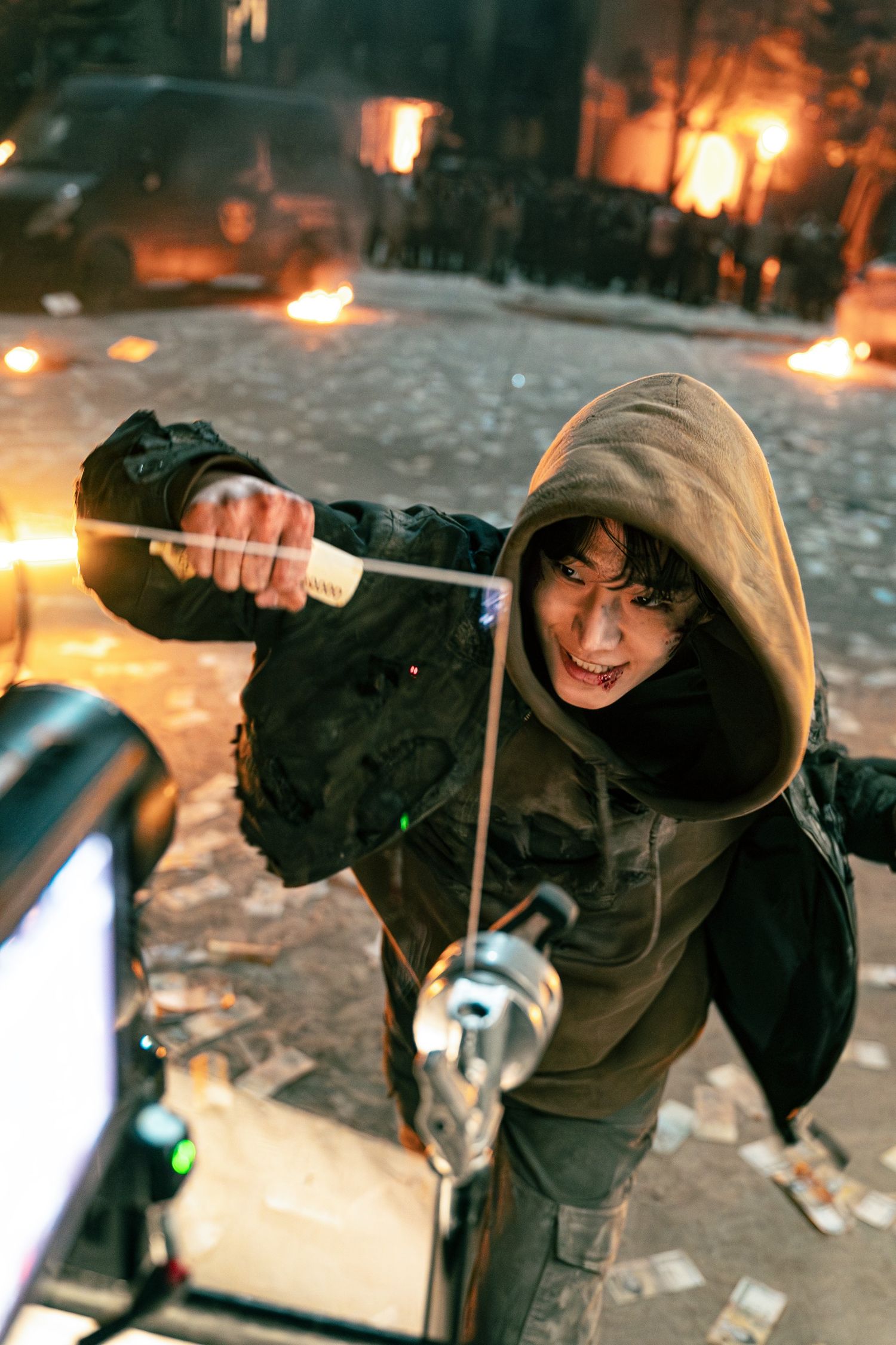 粉丝拍下的李俊昊瞬间