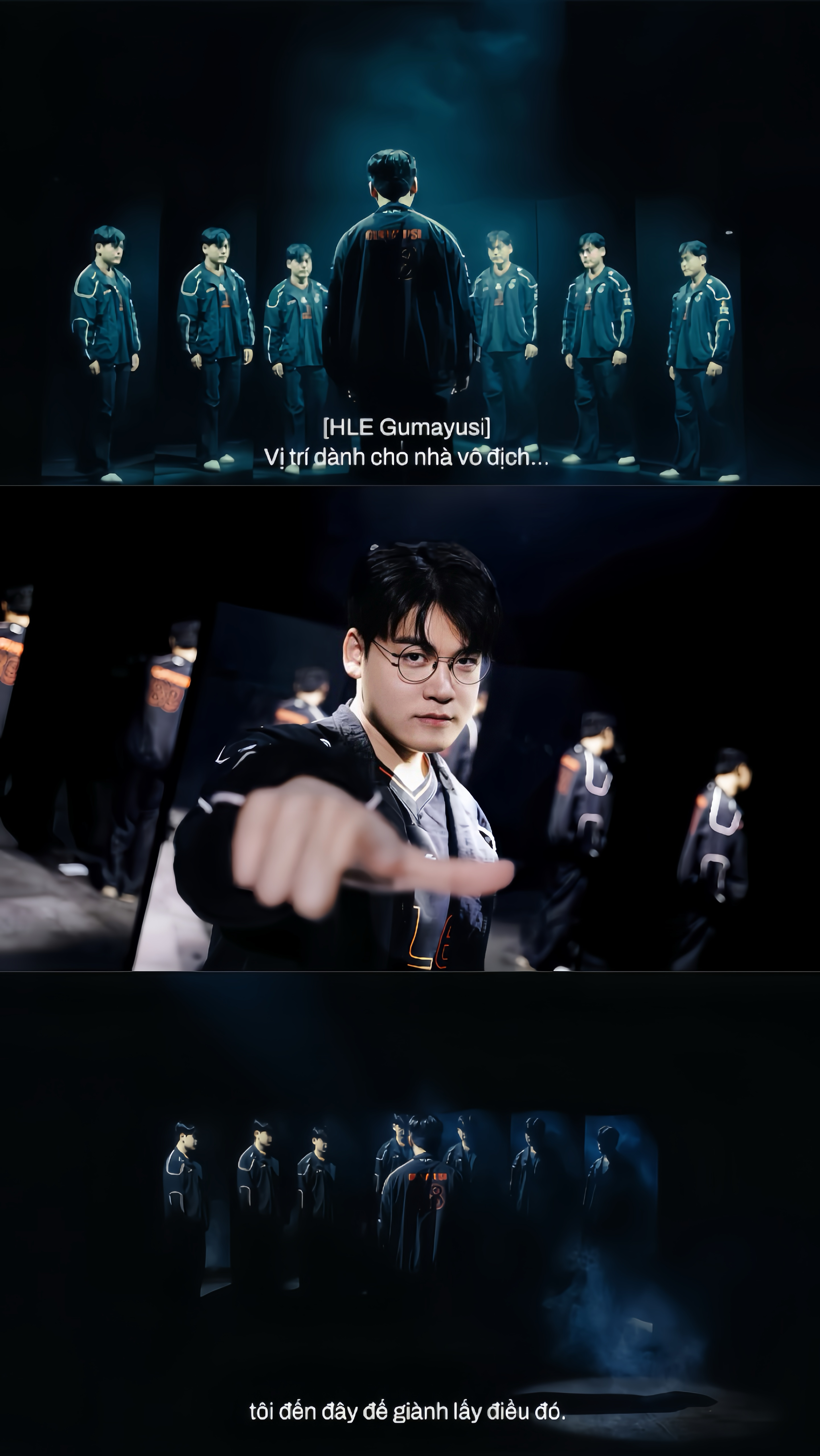 Emotional wallpaper shared by fans for Gumayusi
