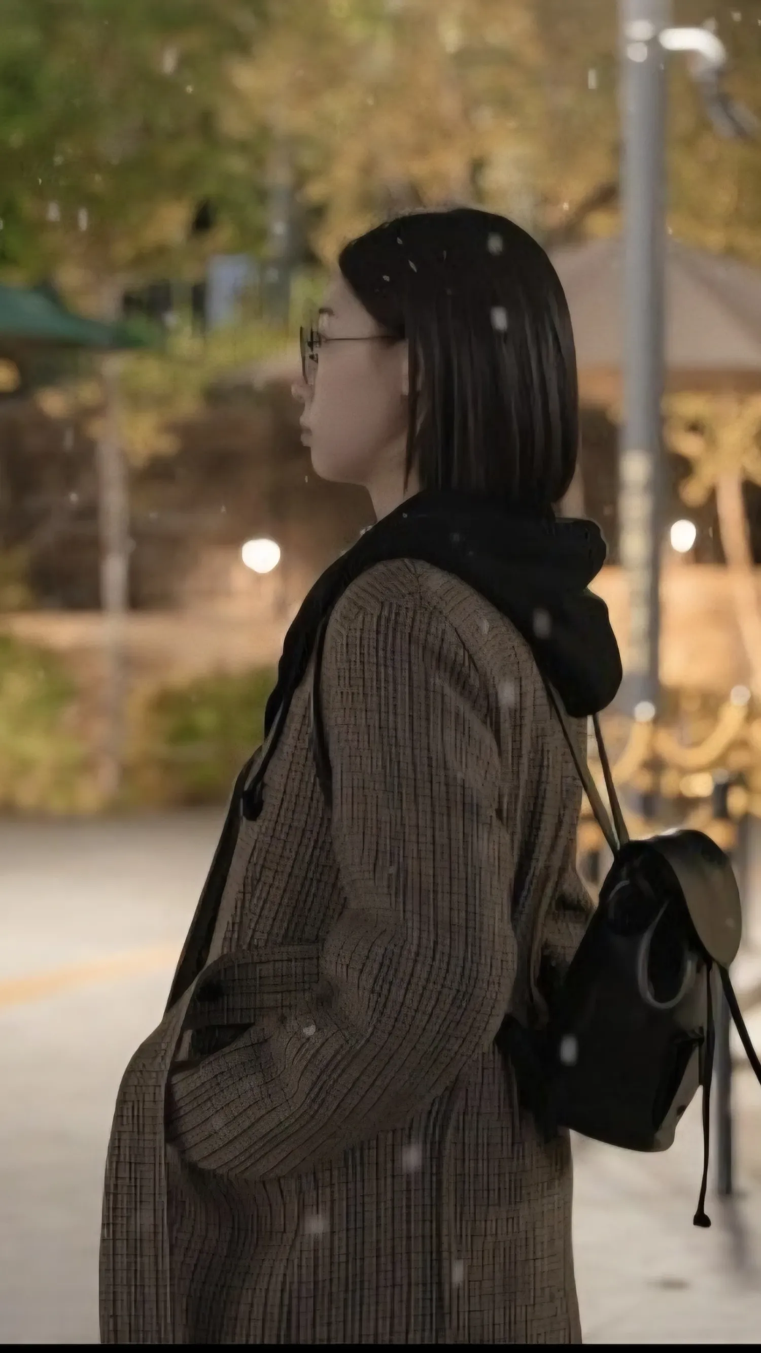 Behind-the-scenes cut of Han Yeji