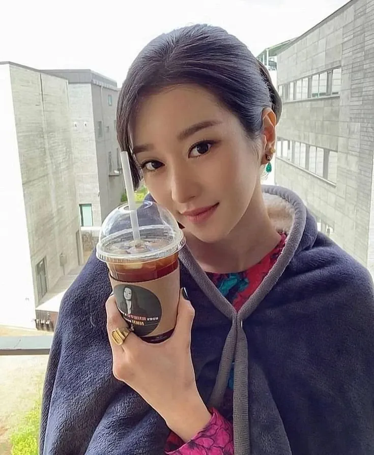 粉丝拍下的徐睿知瞬间