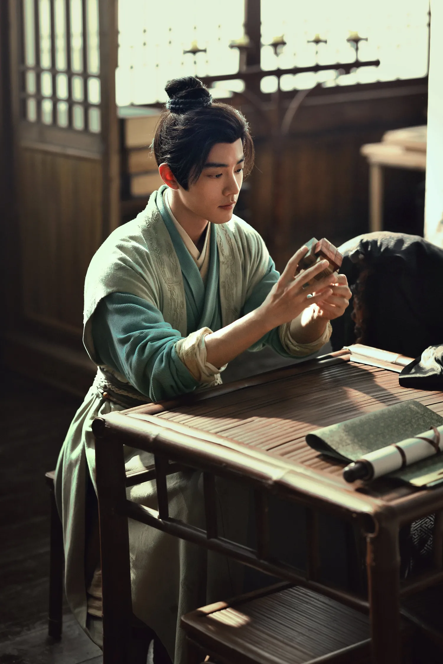 A moment captured by a fan of Xiao Zhan