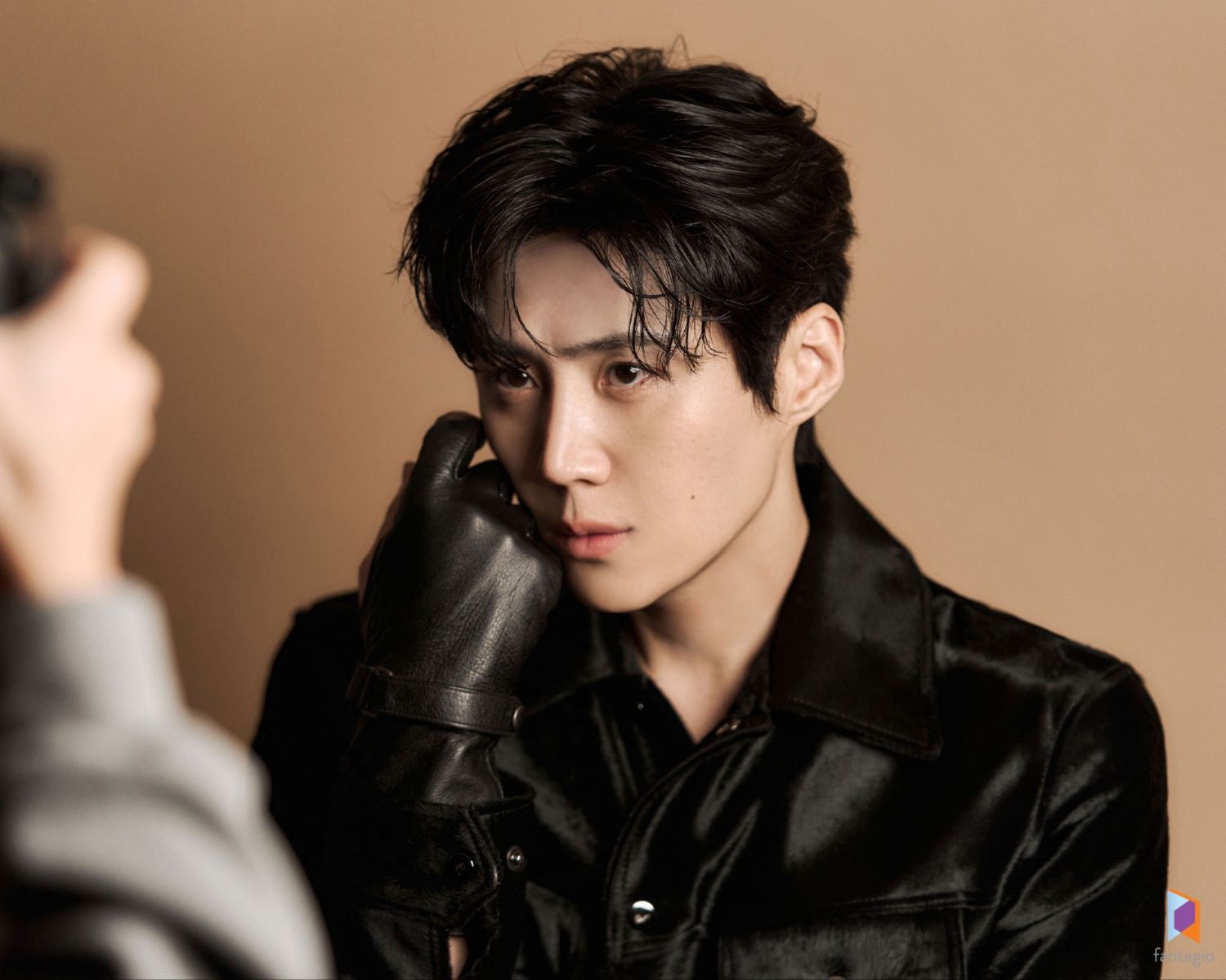 A moment captured by a fan of Kim Seonho