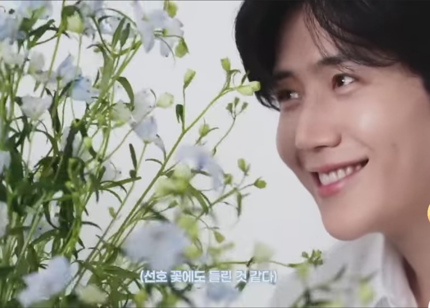 Behind-the-scenes cut of Kim Seonho