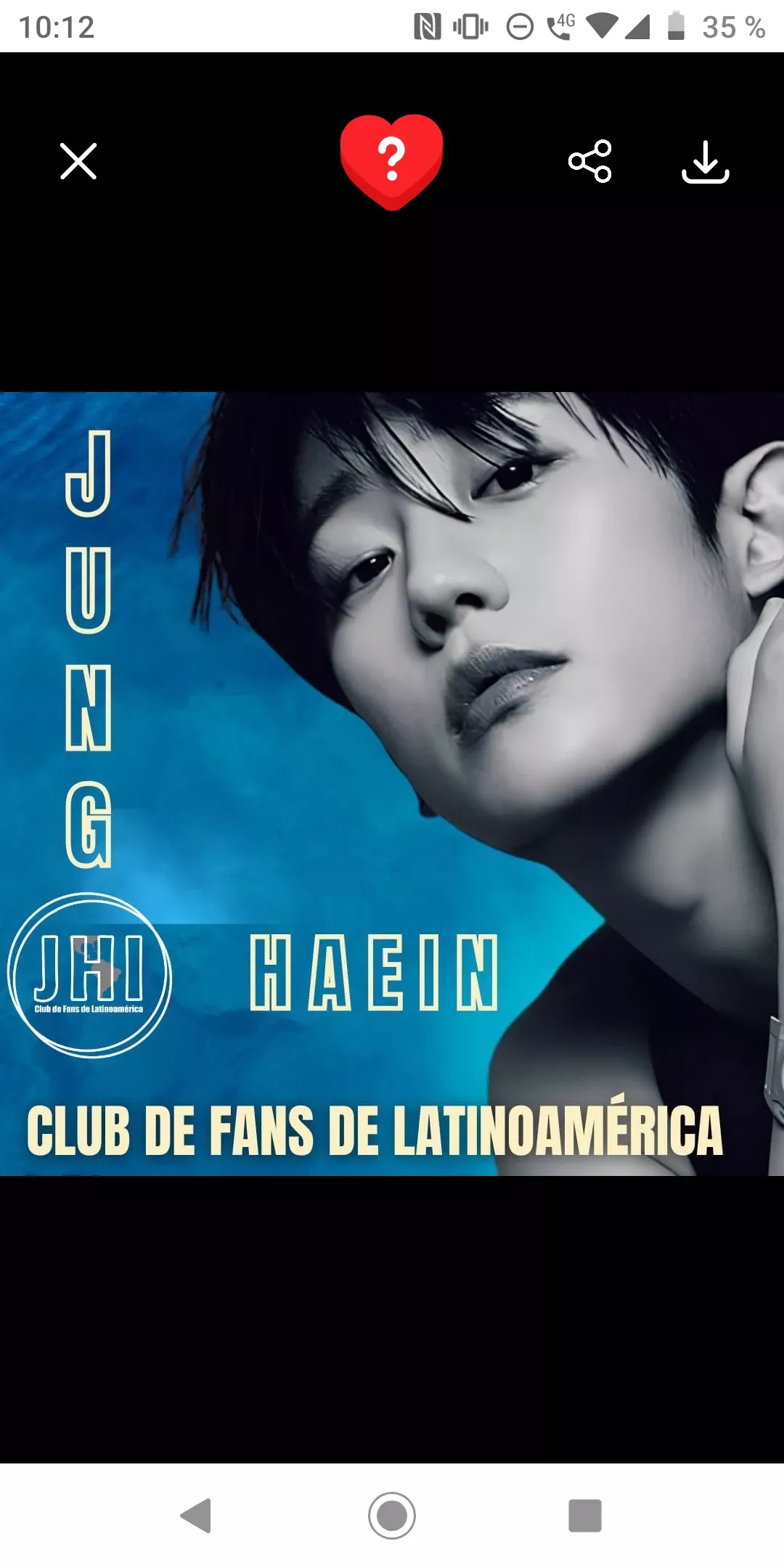 Special wallpaper made by Jung Haein's fans