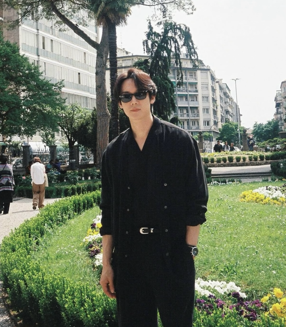 Behind-the-scenes cut of Yoo Yeonseok