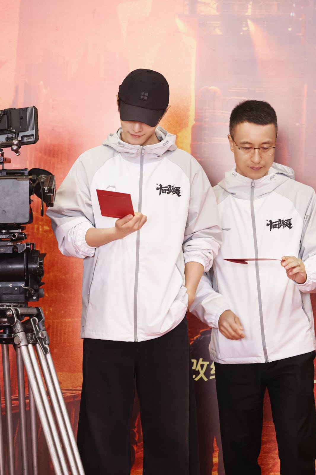 Behind-the-scenes cut of Xiao Zhan