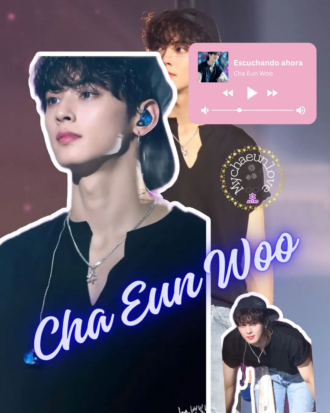 A moment captured by a fan of Cha Eunwoo