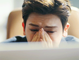 A moment captured by a fan of Park Hyungsik