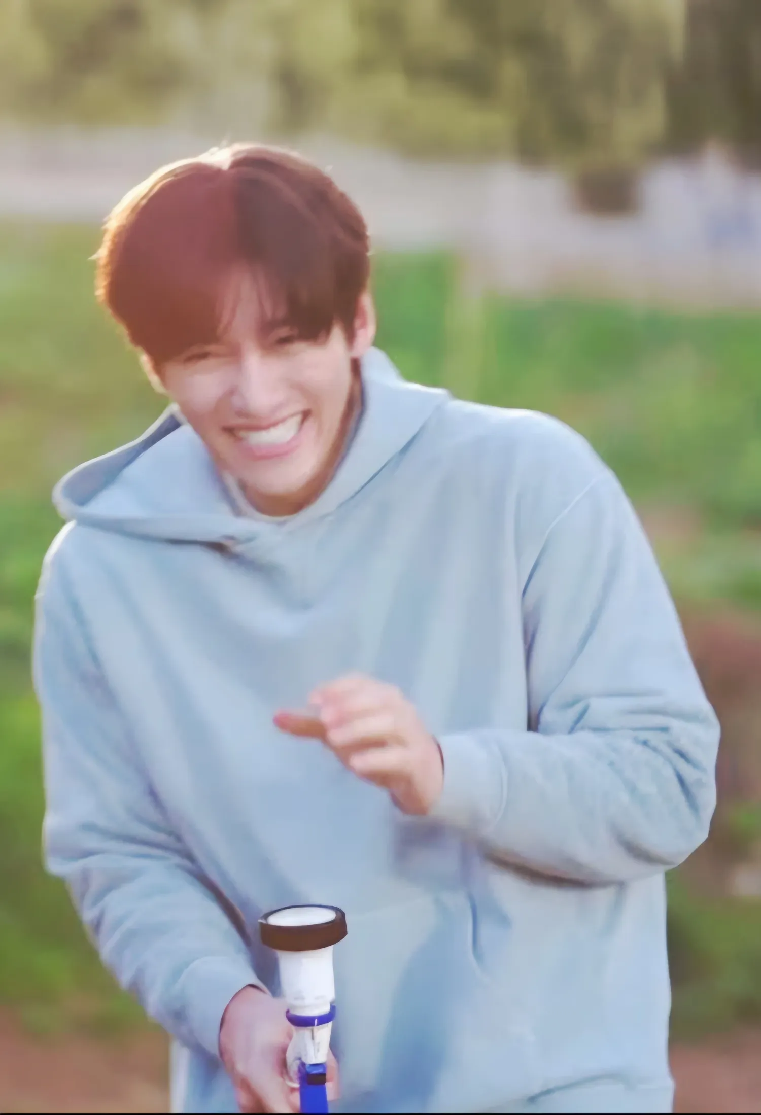 Behind-the-scenes cut of Ji Changwook