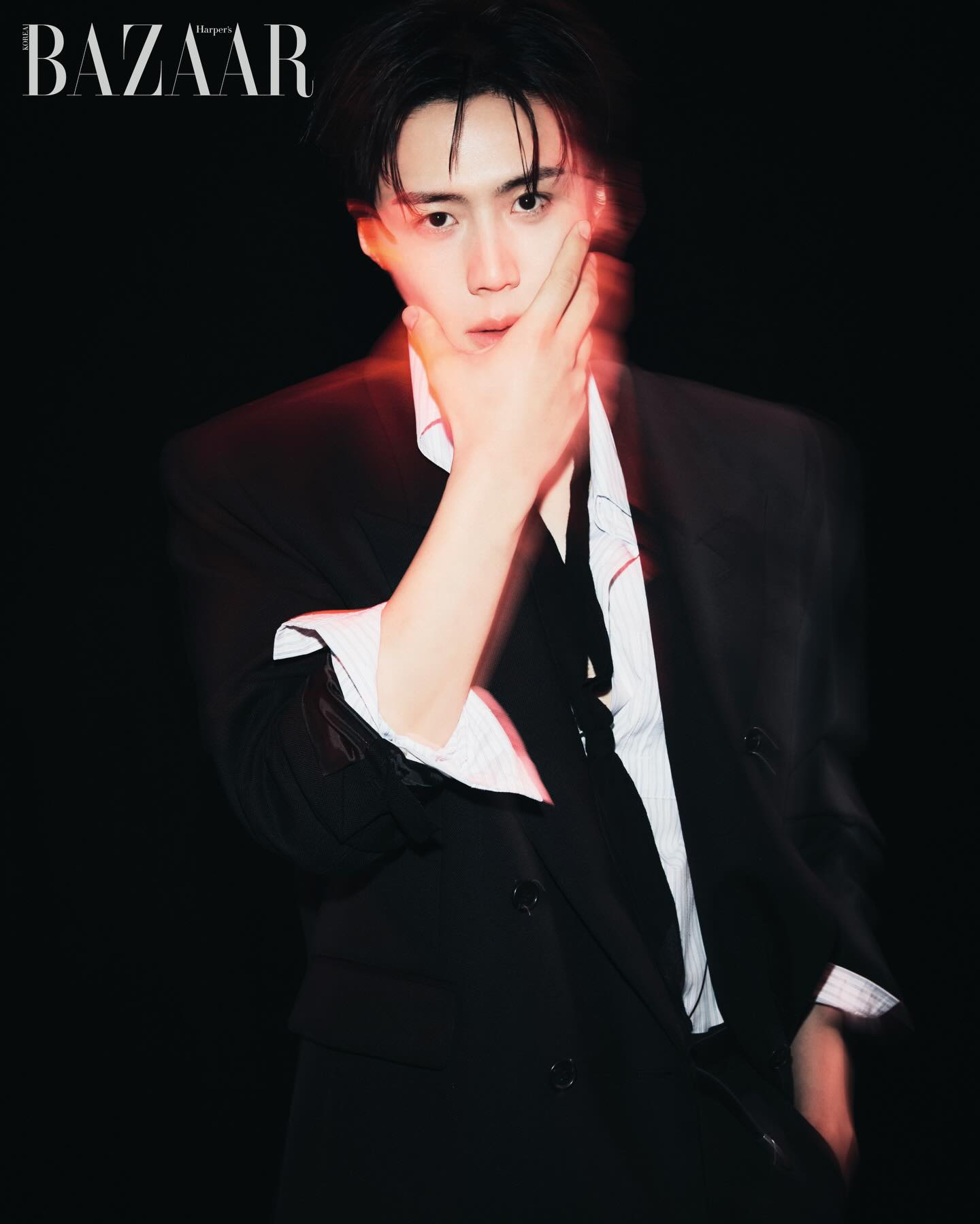 Behind-the-scenes cut of Kim Seonho