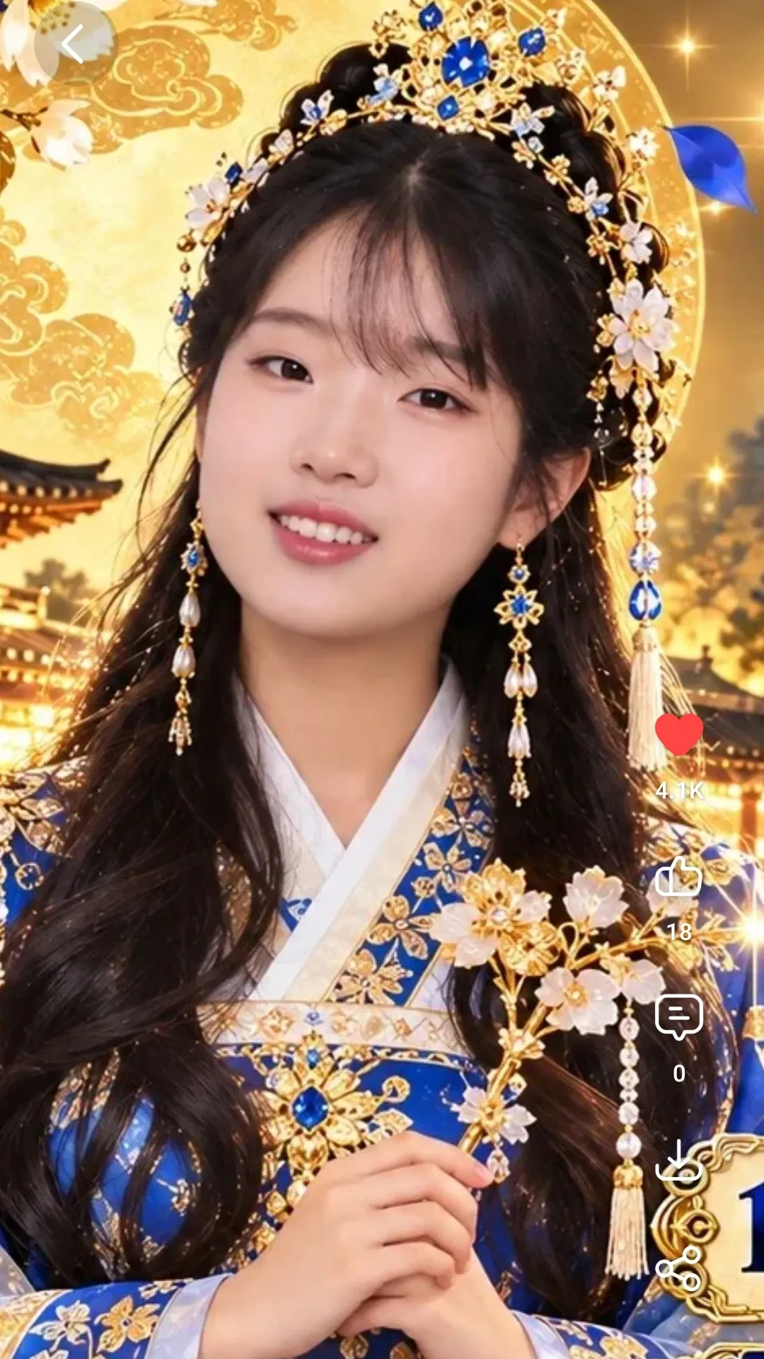 Special wallpaper made by Bin Yeseo's fans