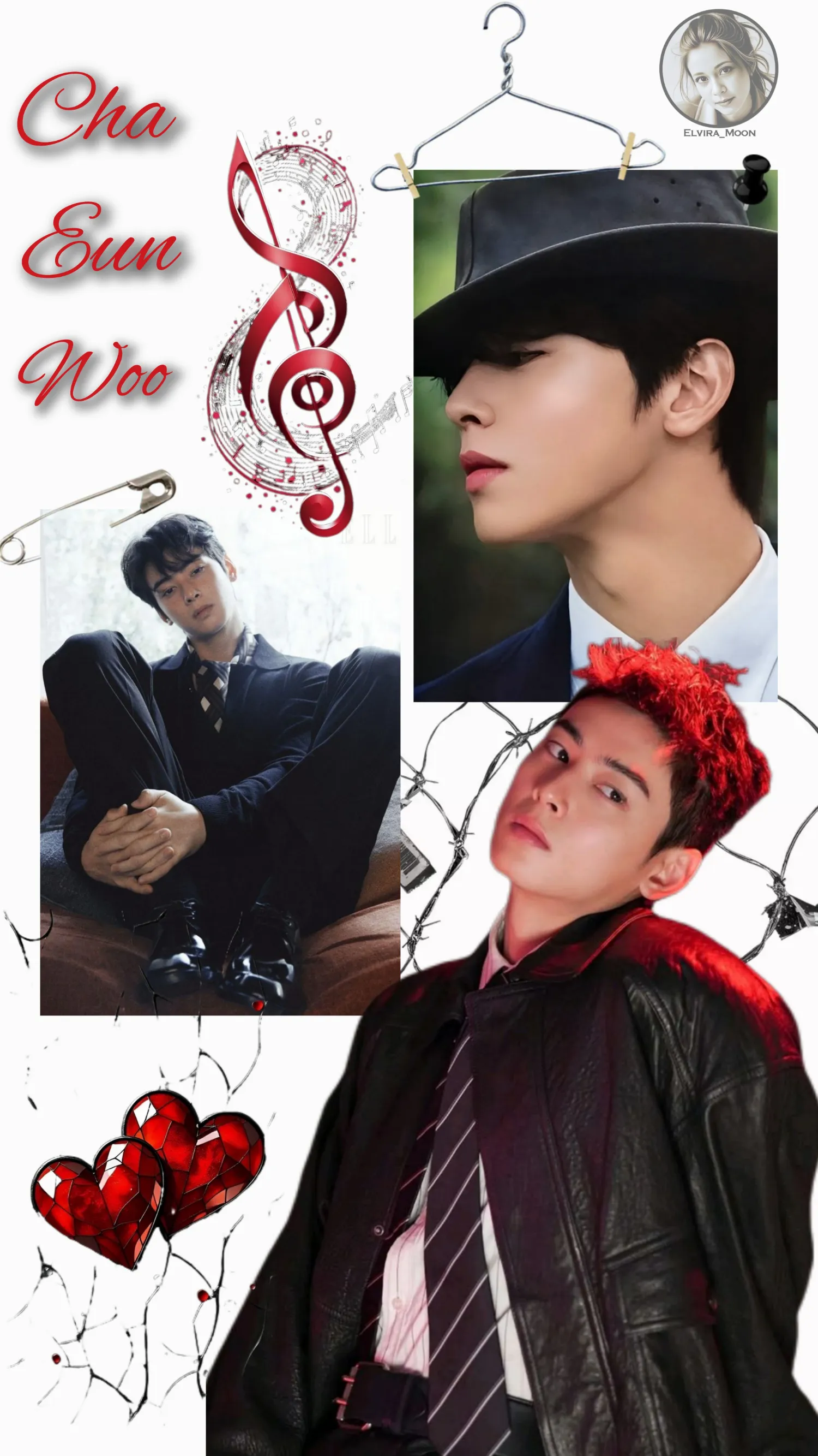 Behind-the-scenes cut of Cha Eunwoo