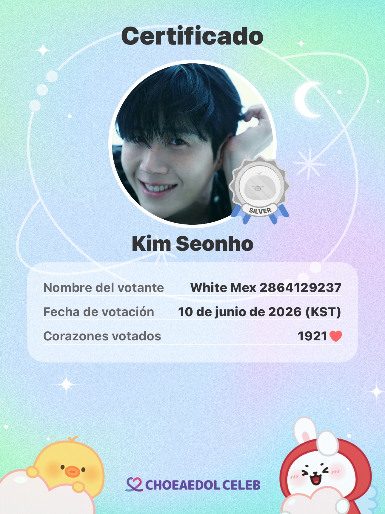 Foto kegiatan terbaru dari Kim Seonho