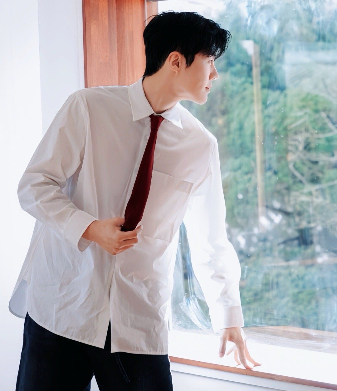 A moment captured by a fan of Kim Seonho