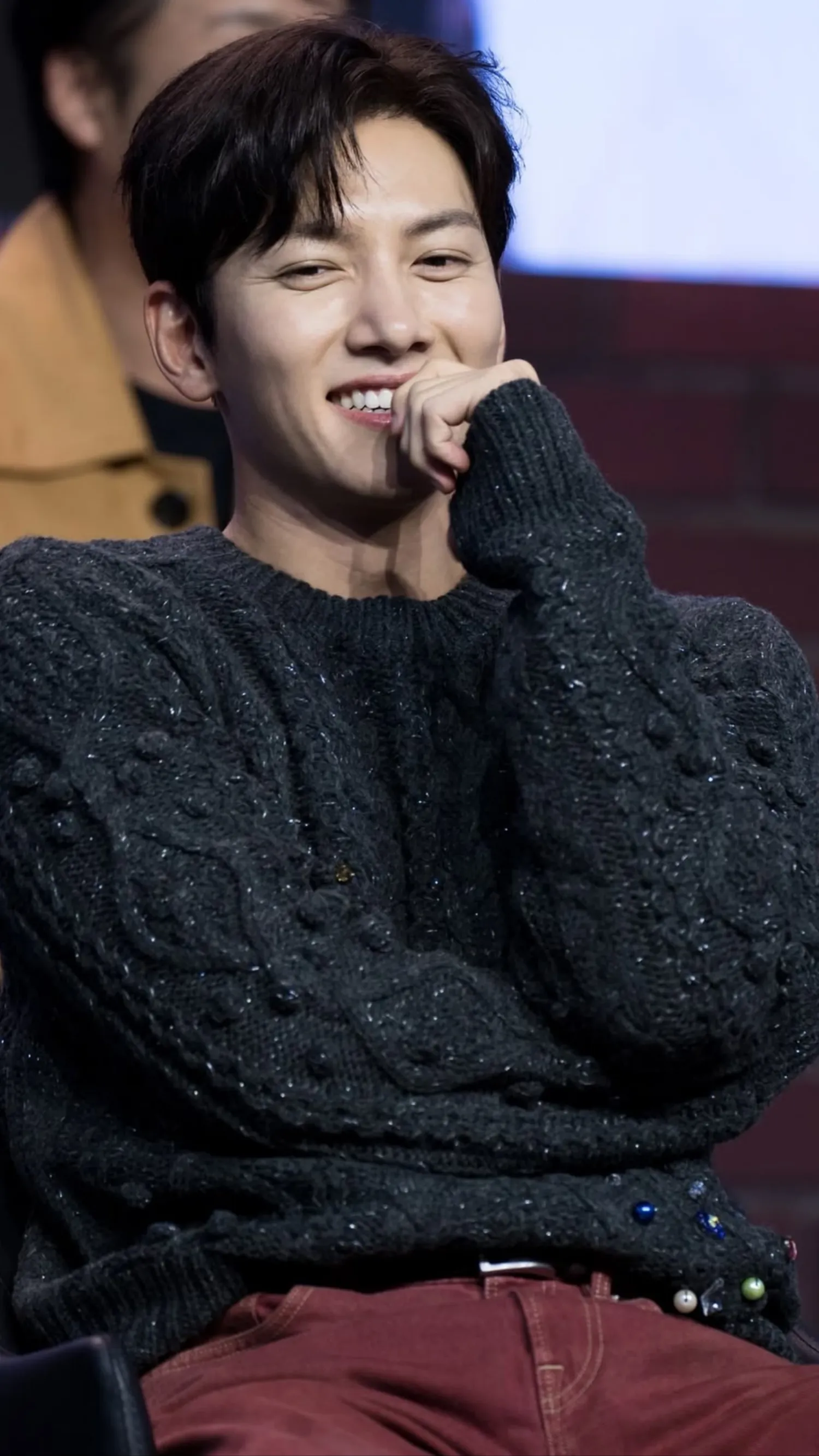 Special wallpaper made by Ji Changwook's fans
