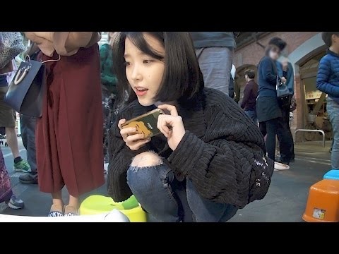 A moment captured by a fan of IU