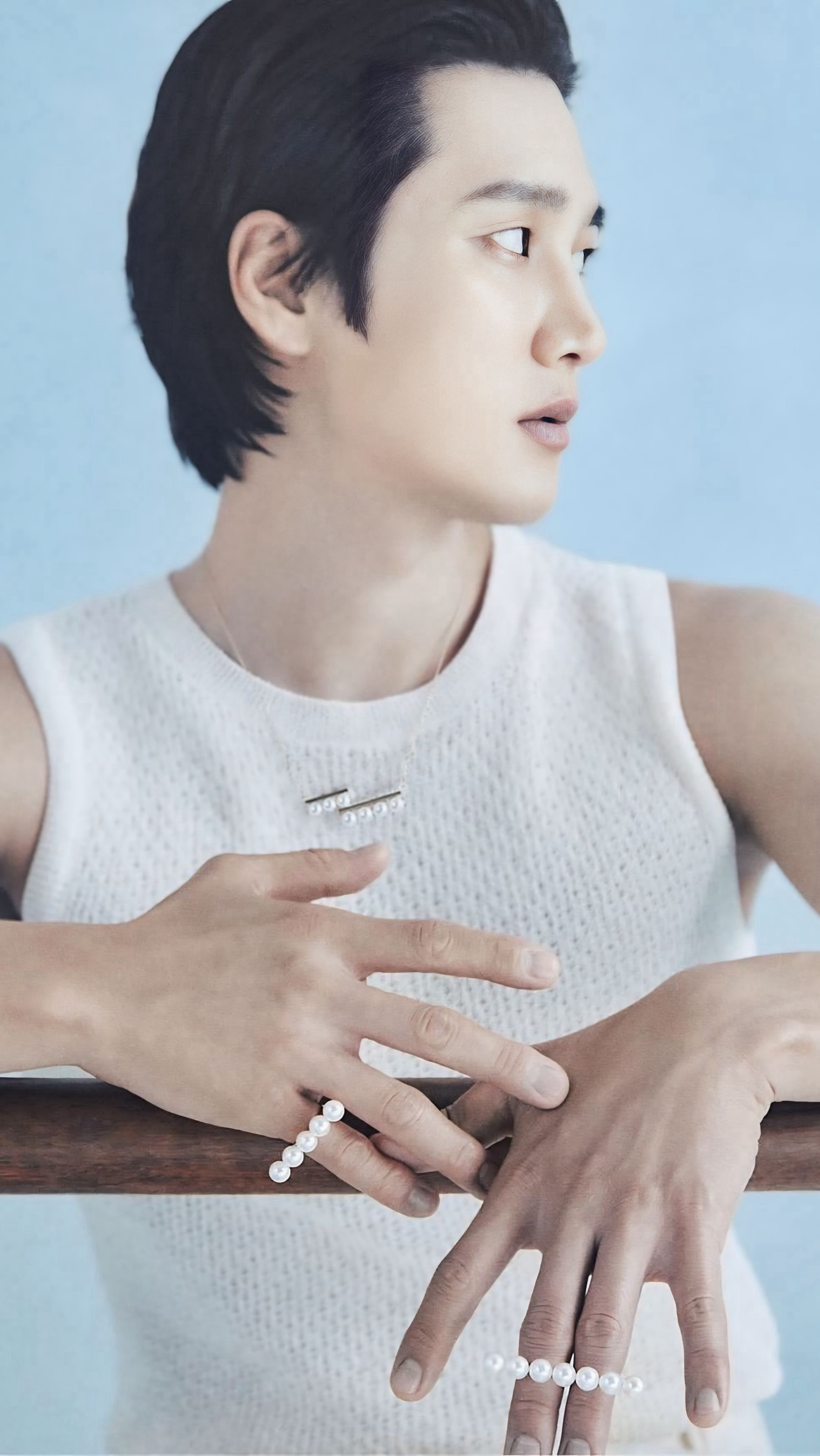 Special wallpaper made by Ahn Bohyun's fans