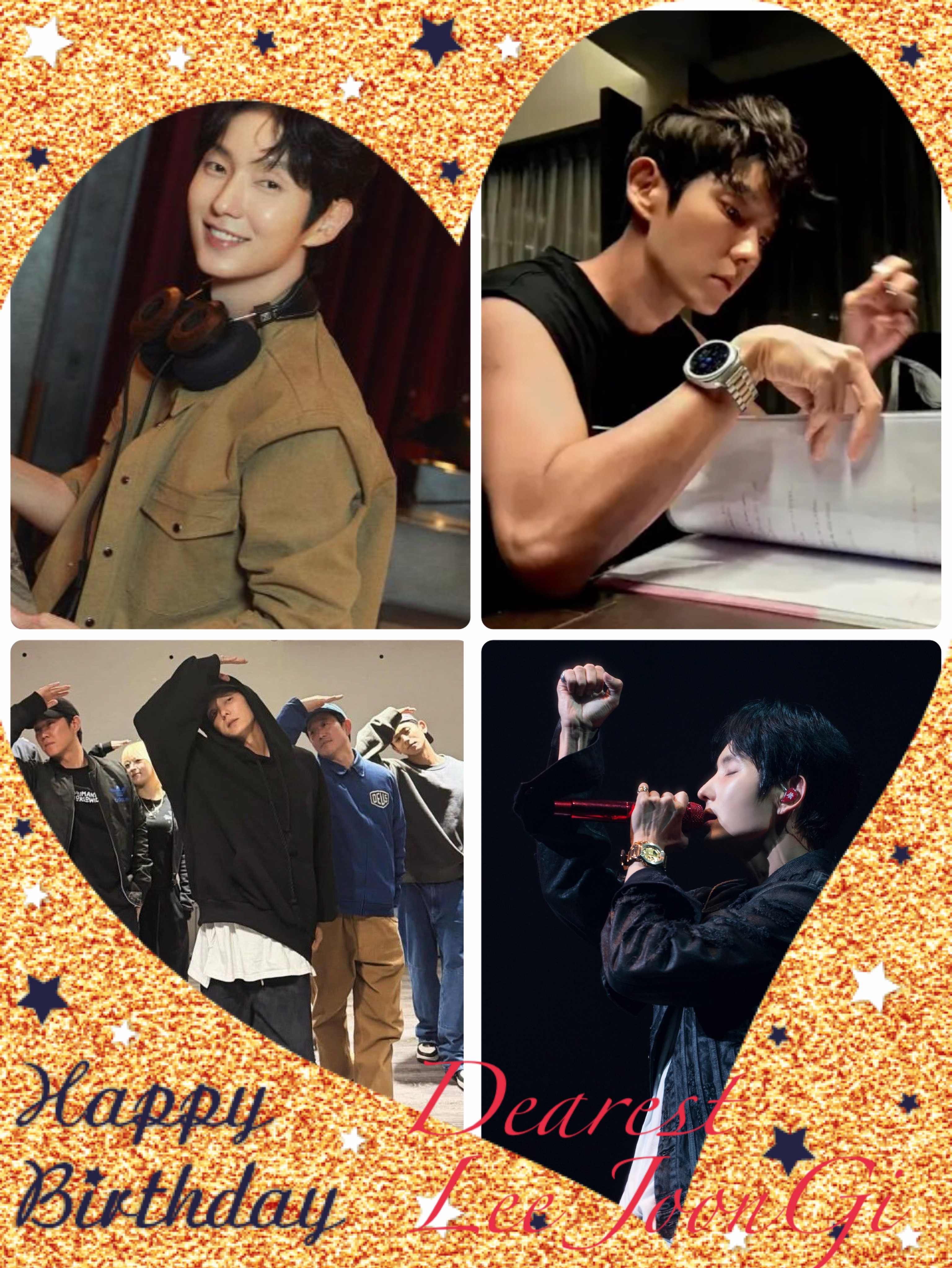 Recent activity shot of Lee Joongi