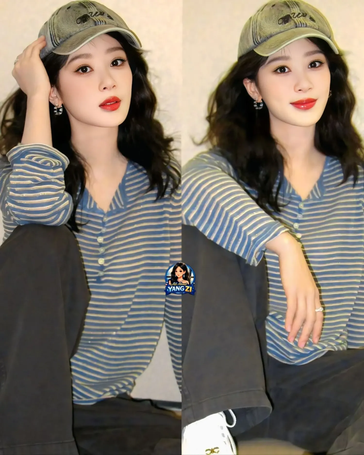 Behind-the-scenes cut of Yang Zi