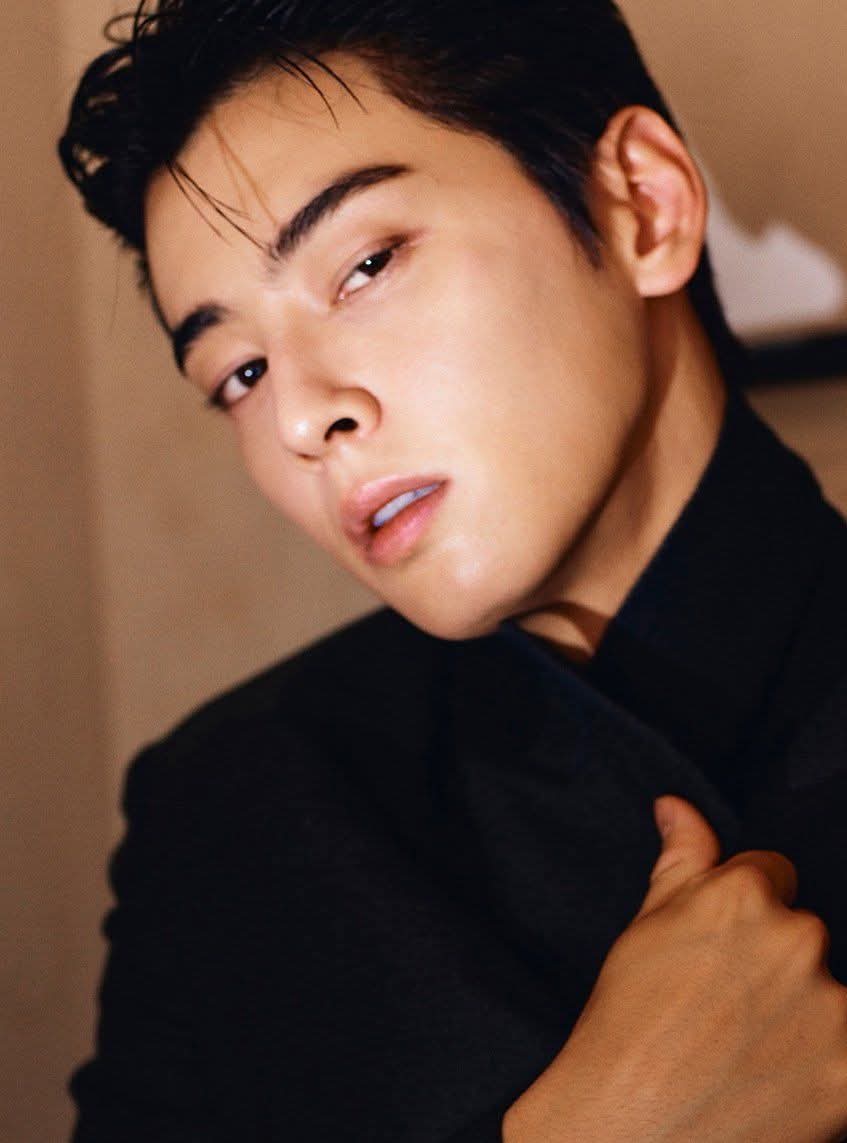Recent activity shot of Cha Eunwoo