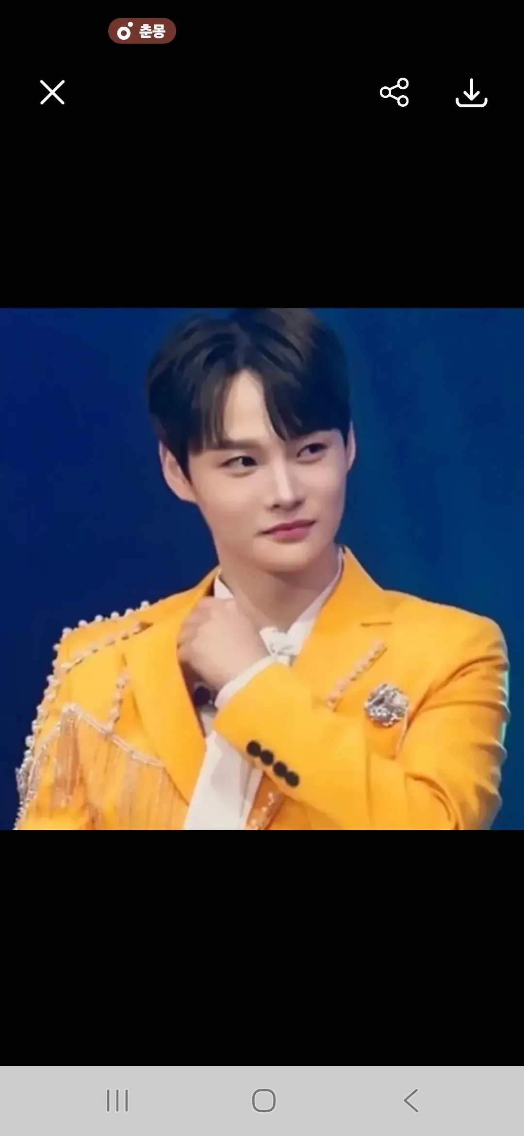 박서진의 비하인드 컷