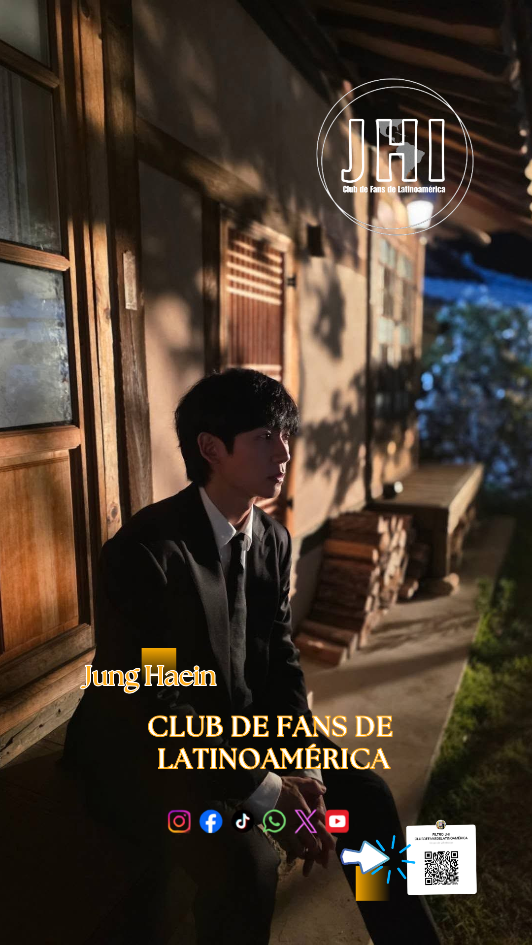 Emotional wallpaper shared by fans for Jung Haein