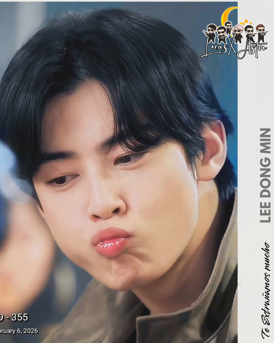 Behind-the-scenes cut of Cha Eunwoo