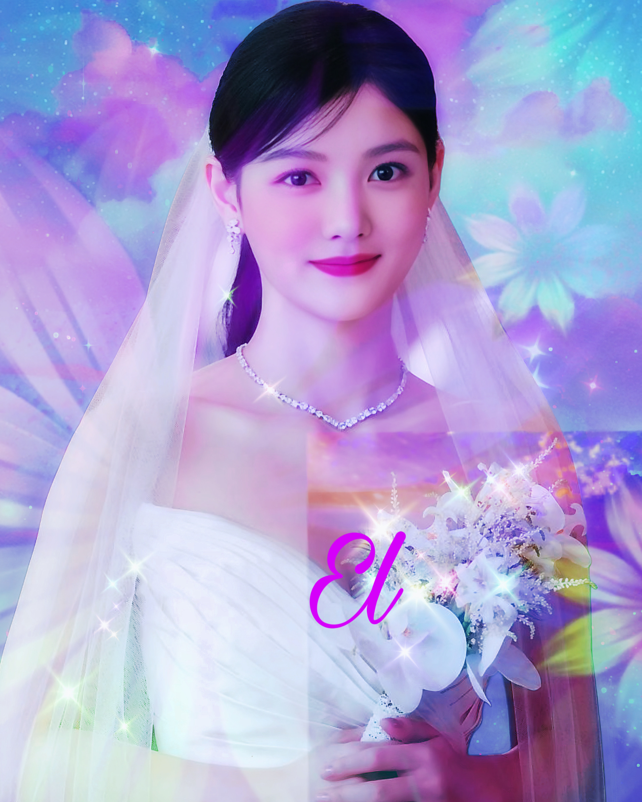 Behind-the-scenes cut of Kim Youjung