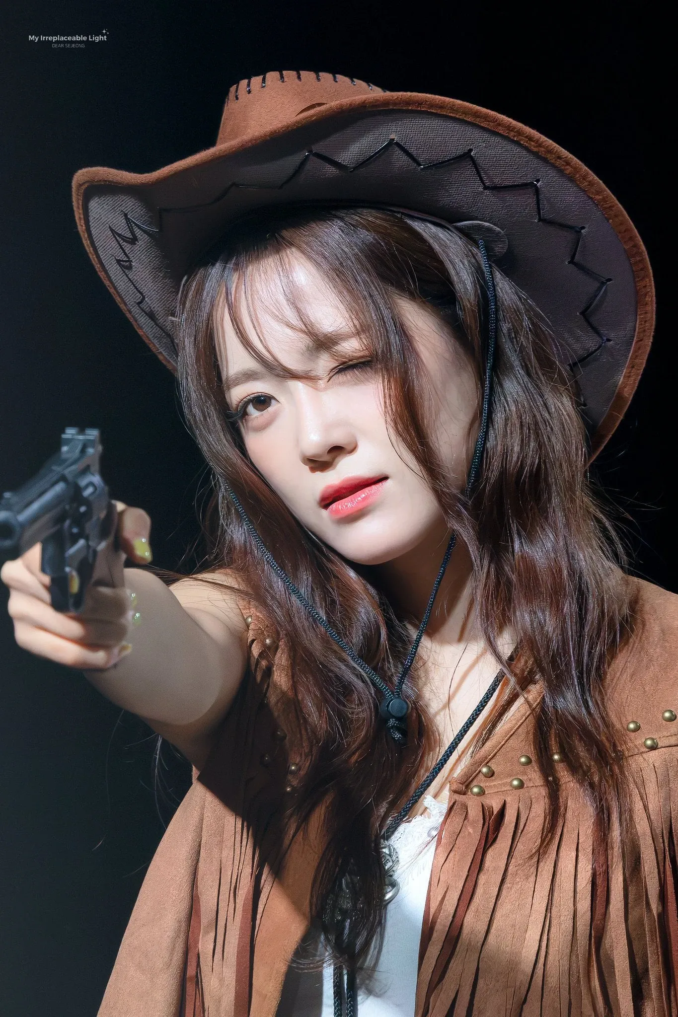 A moment captured by a fan of Kim Sejeong