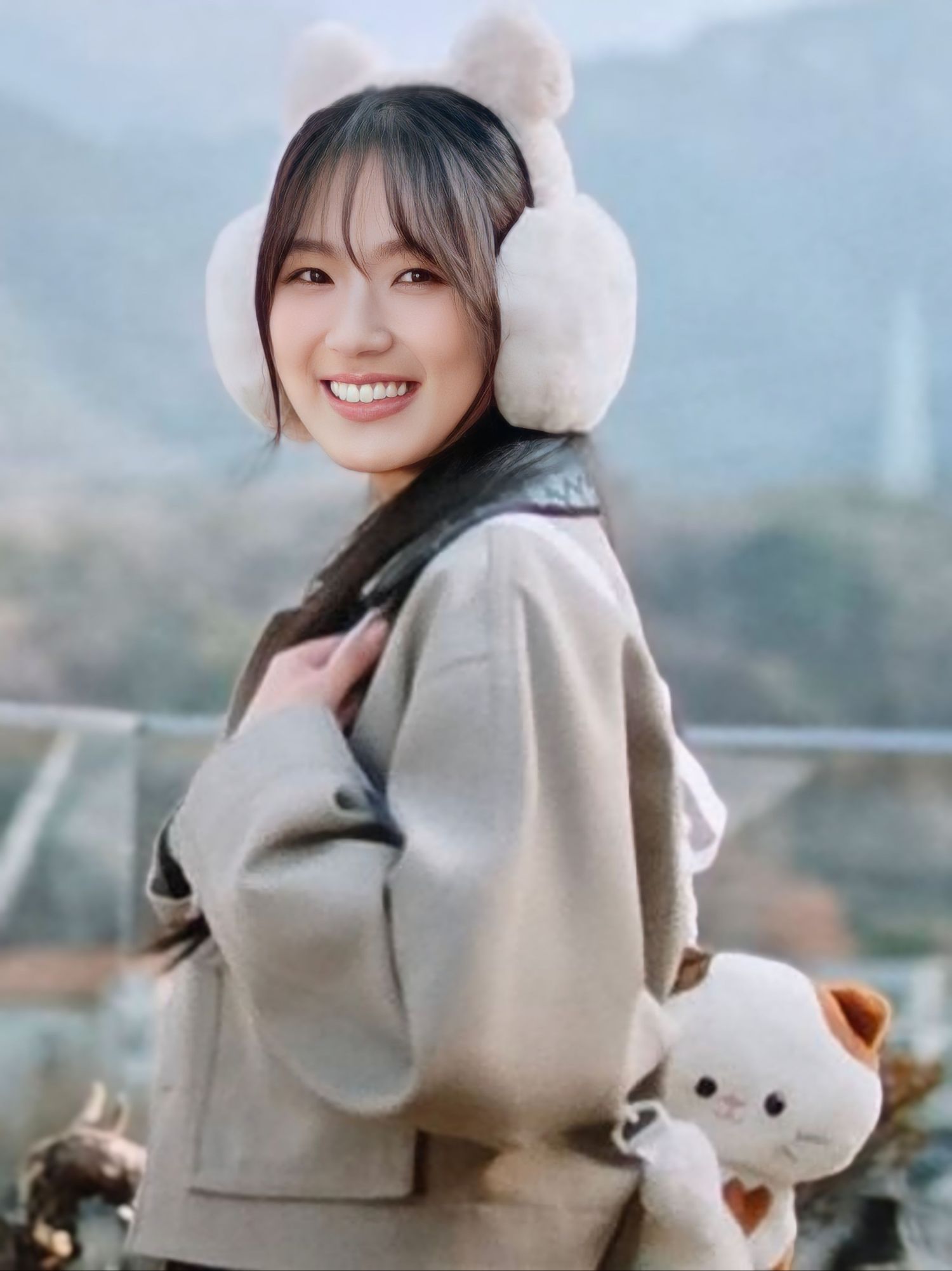 A moment captured by a fan of Kim Hyeyoon