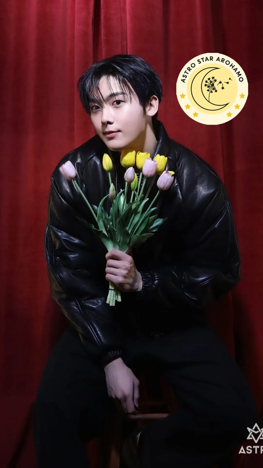 Emotional wallpaper shared by fans for Yoon Sanha