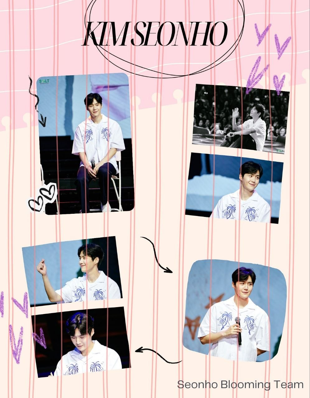 A moment captured by a fan of Kim Seonho