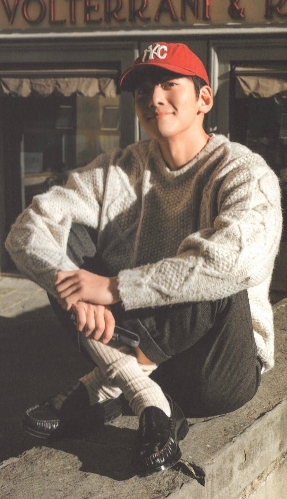 粉丝拍下的池昌旭瞬间