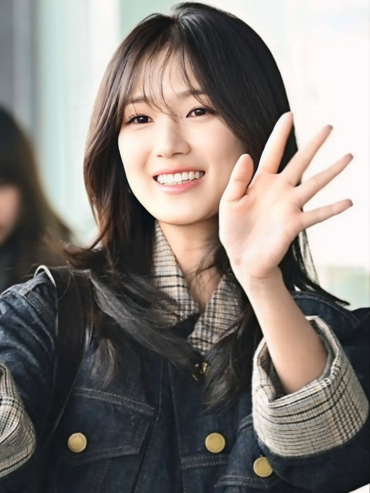 A moment captured by a fan of Kim Hyeyoon