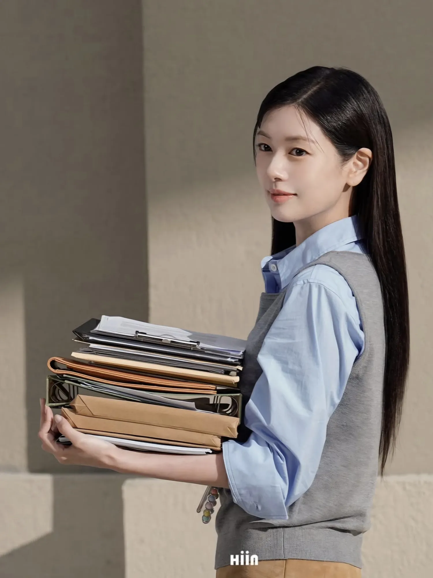 Behind-the-scenes cut of Jung Somin