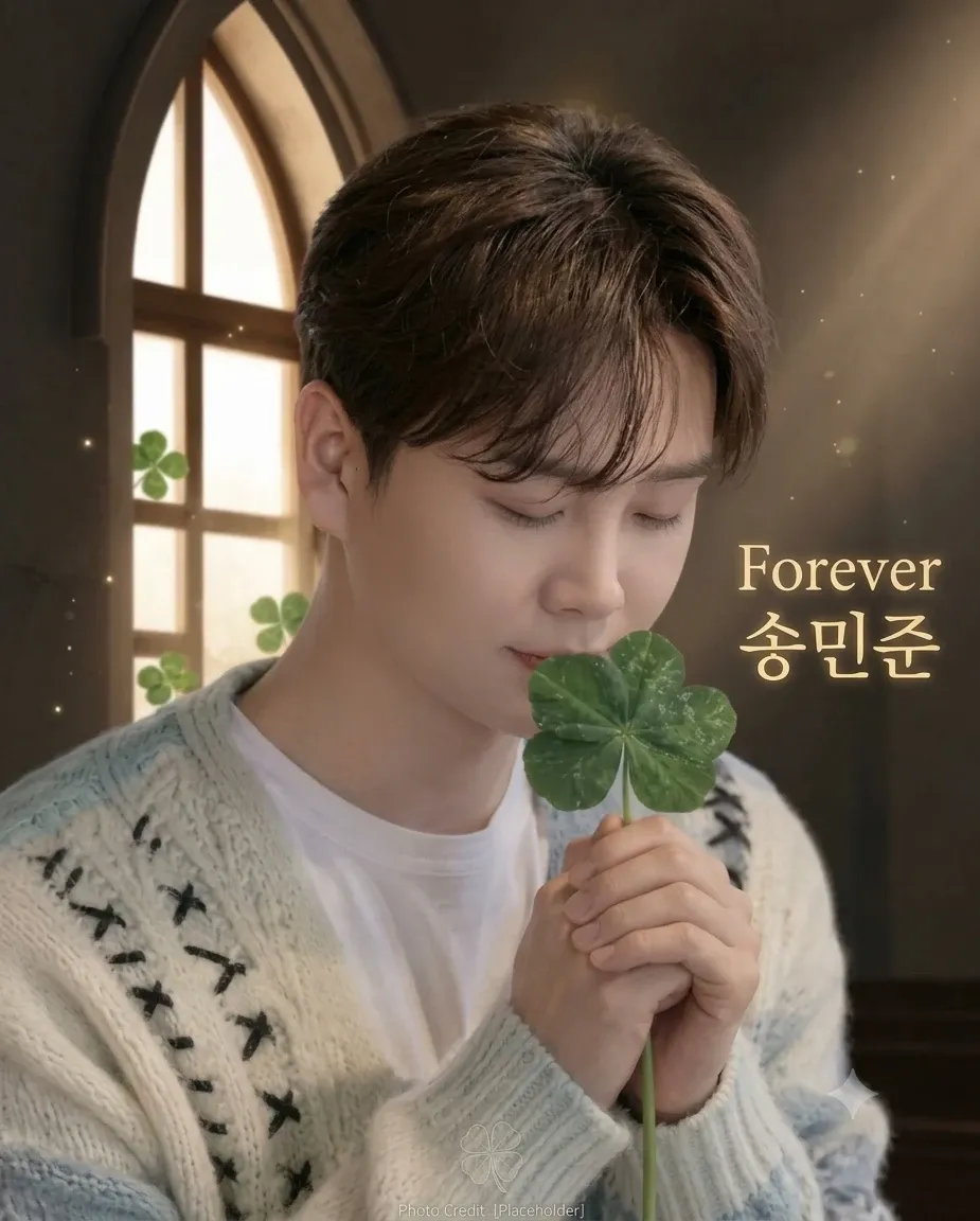 Behind-the-scenes cut of Song Minjun