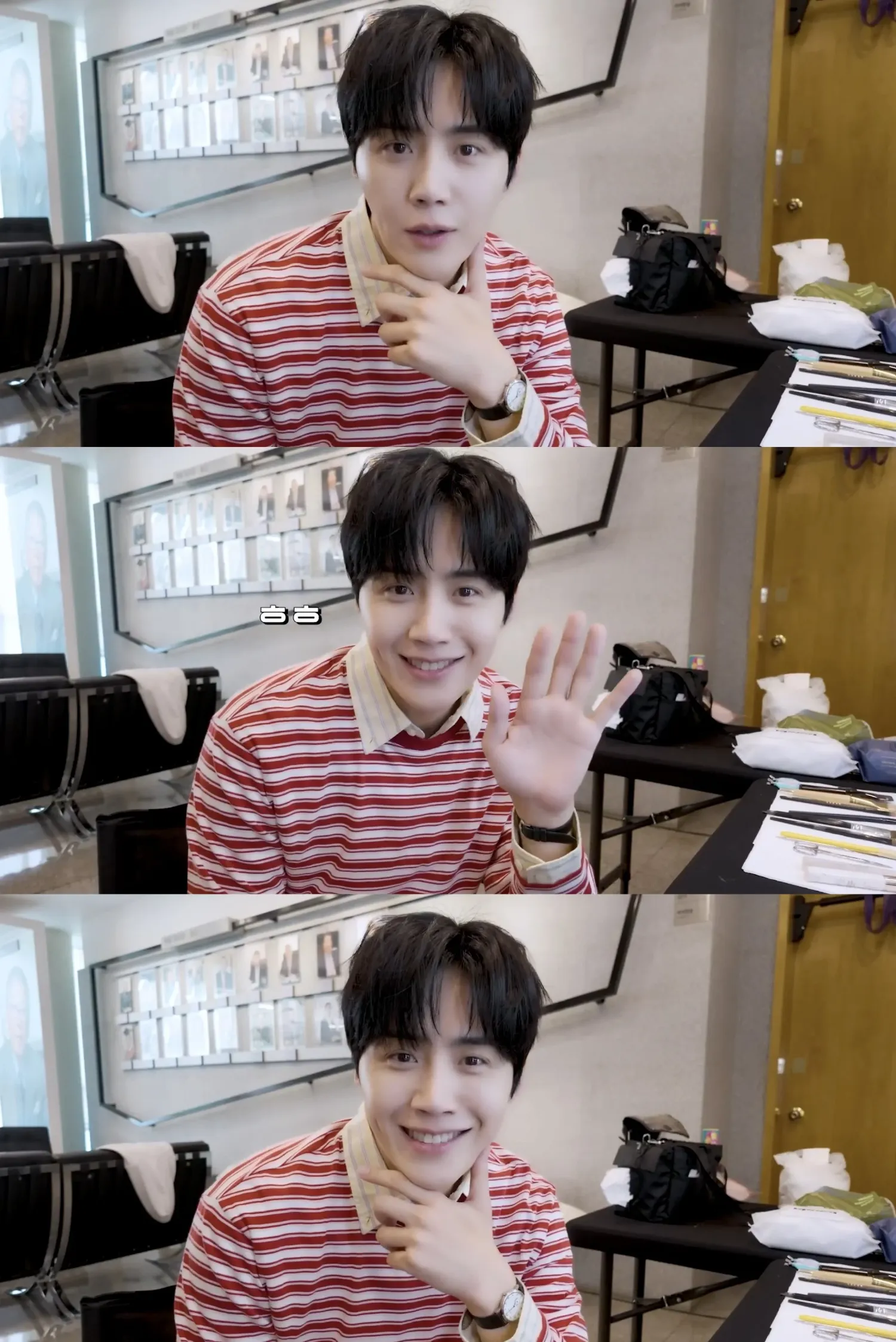 Cuplikan di balik layar dari Kim Seonho