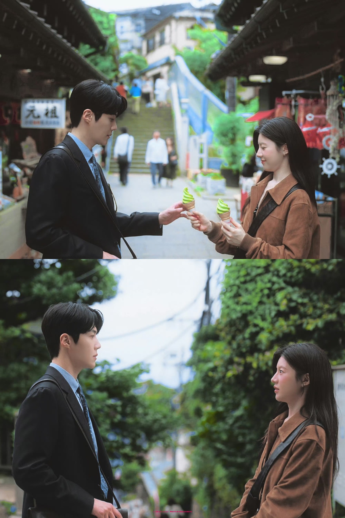 Behind-the-scenes cut of Kim Seonho