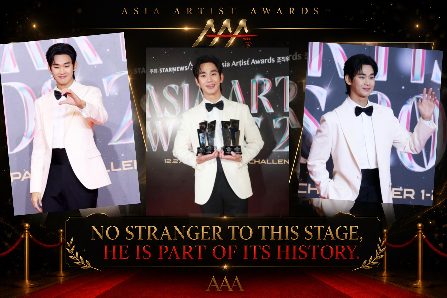 Behind-the-scenes cut of Kim Soohyun
