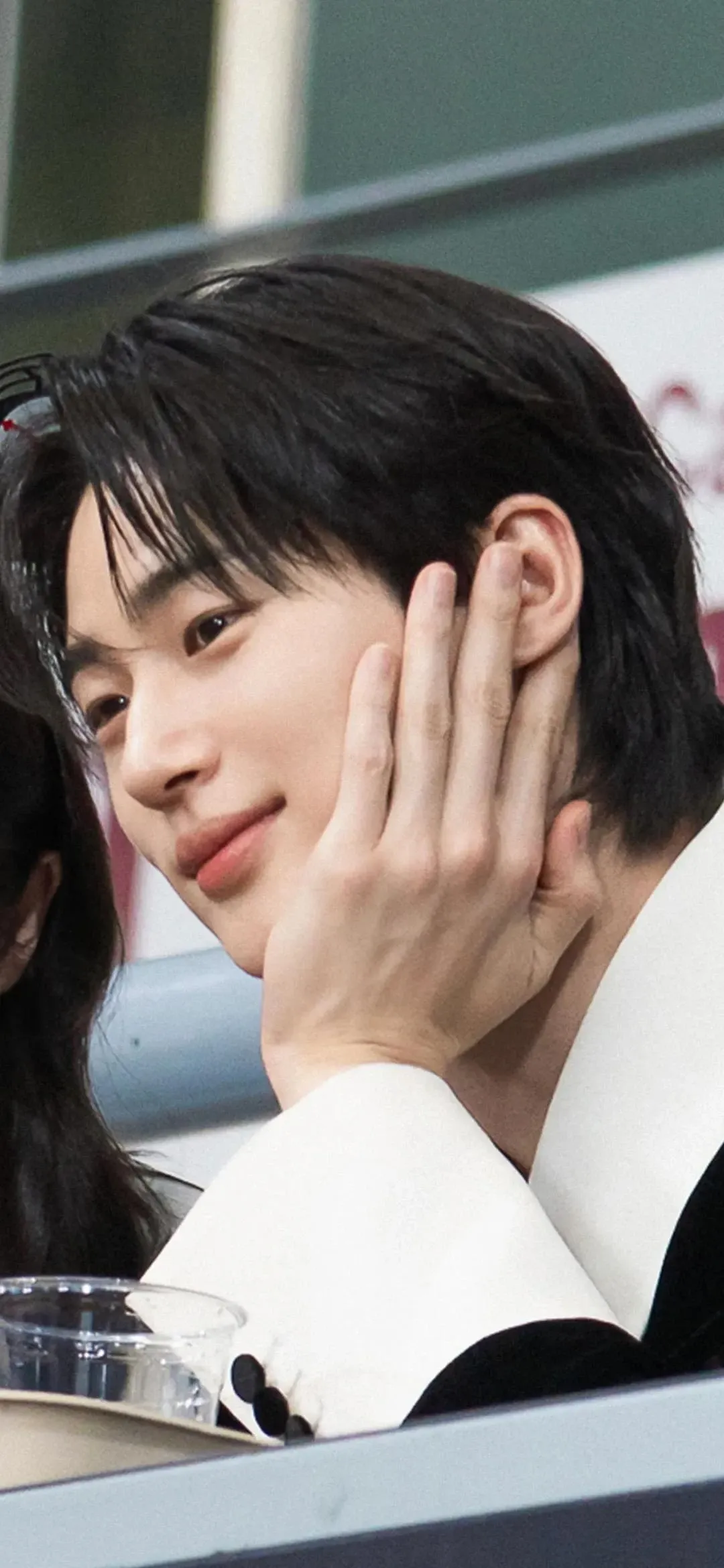 Recent activity shot of Byeon Wooseok