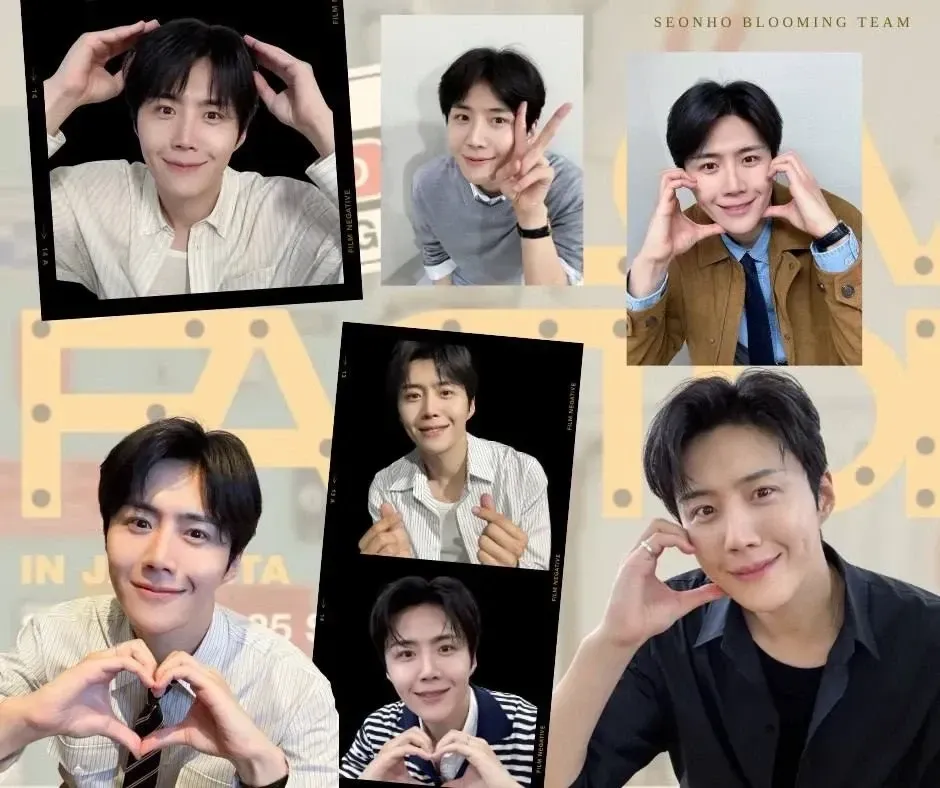 Behind-the-scenes cut of Kim Seonho