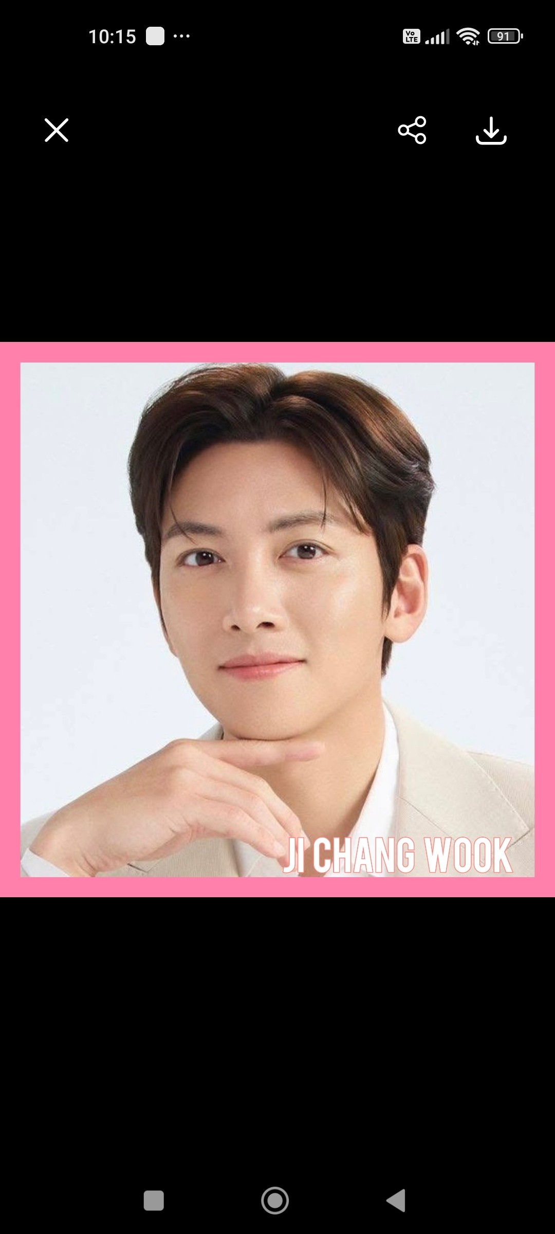 Cuplikan di balik layar dari Ji Changwook