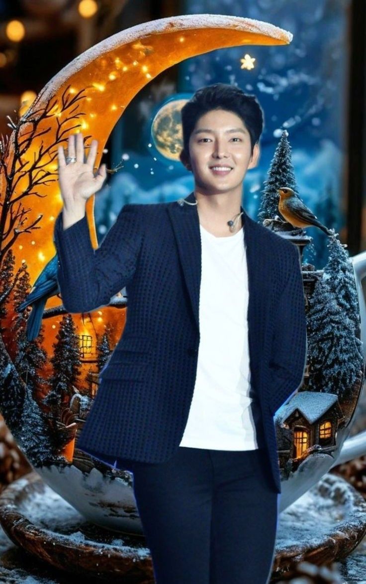 Recent activity shot of Lee Joongi