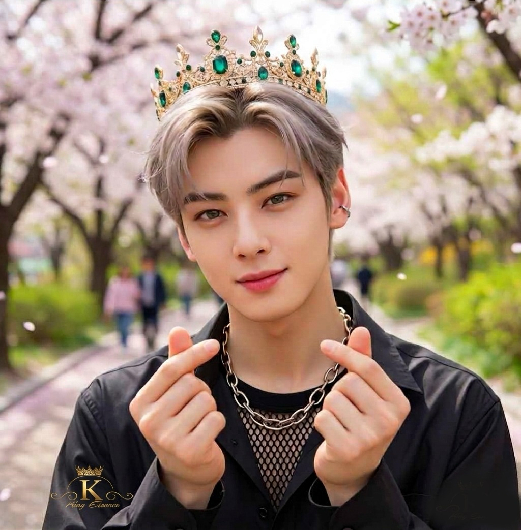 Behind-the-scenes cut of Cha Eunwoo