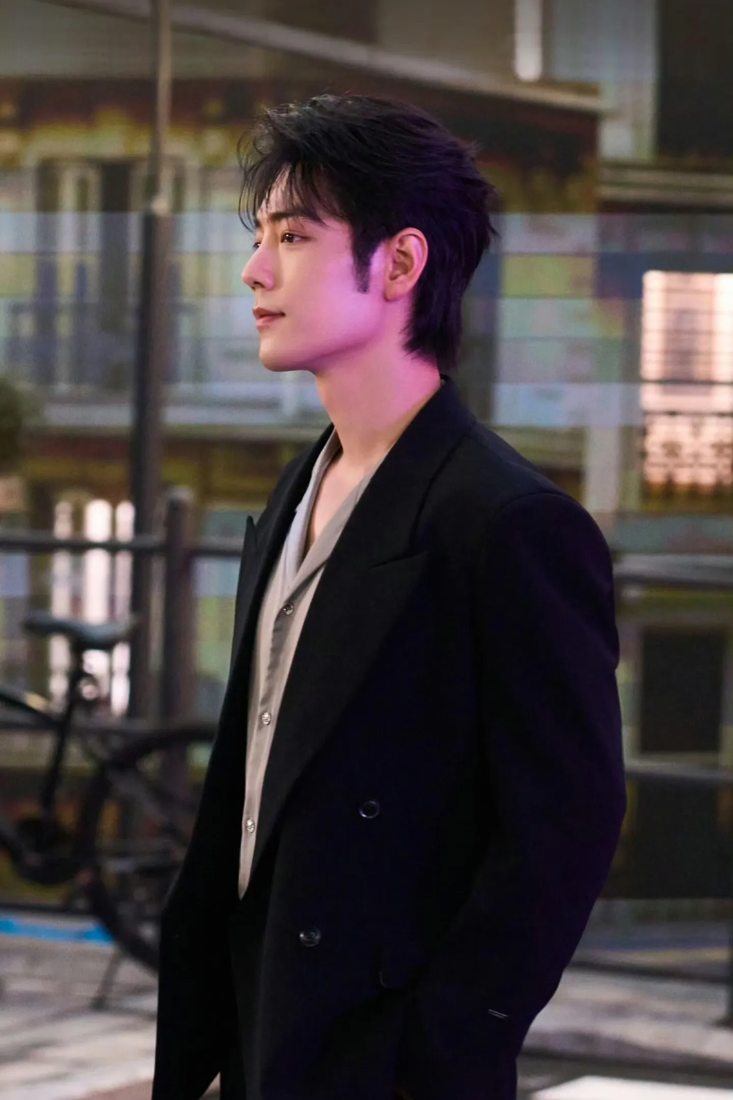 Recent activity shot of Xiao Zhan