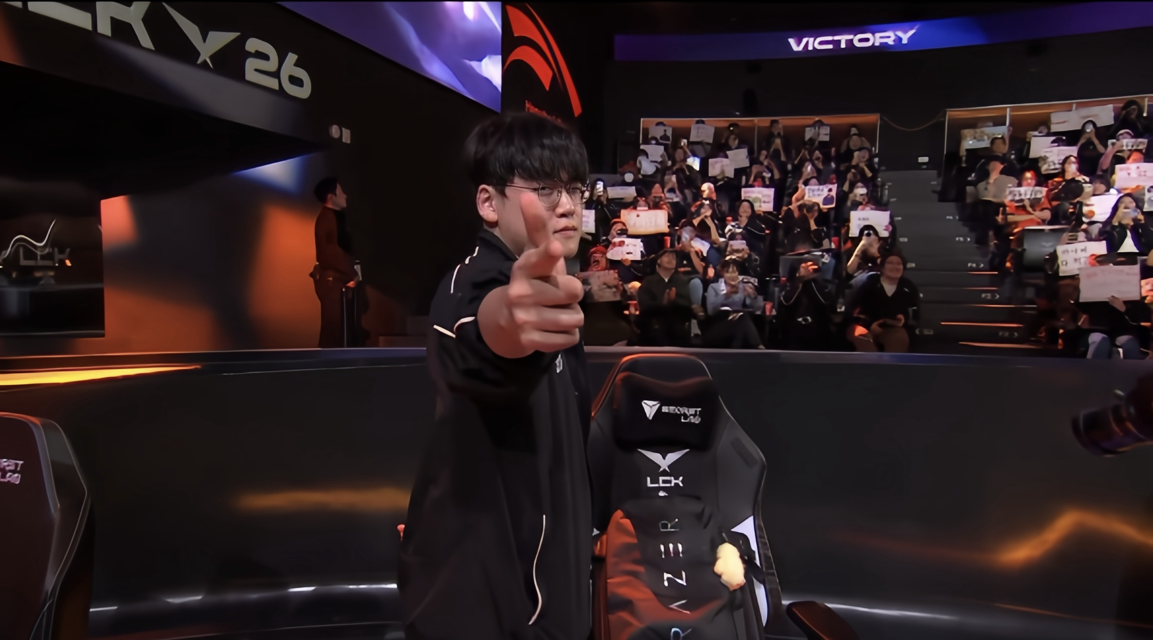 Recent activity shot of Gumayusi